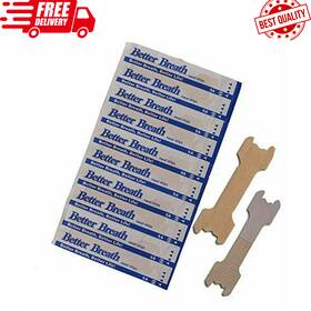 Breath Better Ns L 120 120 Pcs Flexible Non-woven Large/tan Nasal Strips Breathe Reduce Snoring