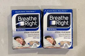 2027 Breathe Right 810071800061 Original S/m Sizes 2 Boxes 60 Strips Exp
