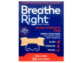 Breathe Right B0799f68g2 Nasal Strips To Stop Snoring Drug-free Extra Tan 78 Count 26 E
