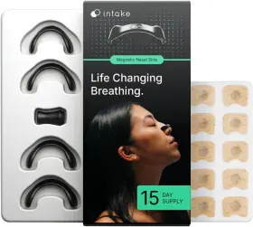 Breathing 445004386317 Nasal Strip Starter Kit 15 Count Black - Boost Oxygen Reduce Snor