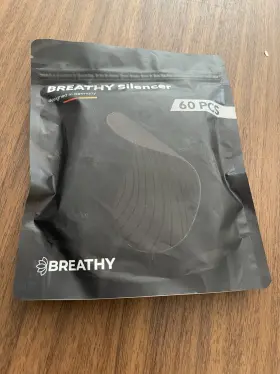 Breathy 262446820581 Silencer - Mouth Tape To Reduce Snoring 60 Pieces