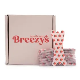 Breezys 198715570014 Nasal Strips Cute Nose Breathing Tape For Better Sleep Anti Snoring Soluti
