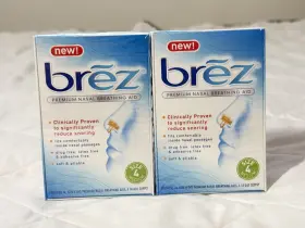 Brez 897762002041 Premium Nasal Breathing Aid Strips Size M Fits Most Adults Quantity 2 Nib