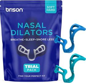 Brison 445005957905 Nasal Dilators For Breathing And Sleeping - 2 Pack Anti Snoring Nose Vent