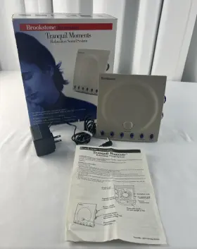 190405 Brookstone Tranquil Moments Relaxation Sound System Sleep Therapy Tested