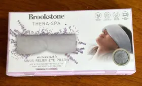 Brookstone 191205596211 Thera-spa Sinus Relief Eye Lilac Pillow Infused With Lavender Nib