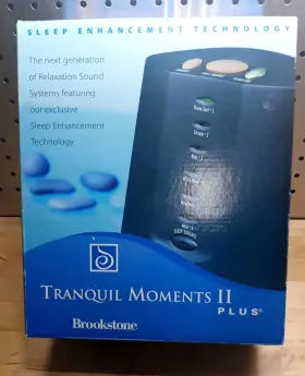 Brookstone 400002224143 Tranquil Moments Ii 2 Plus Sieep Enhancement Sound Therapy Tested