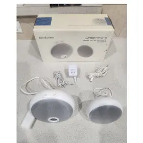 518423 Brookstone Dreamwave Speaker Sound Therapy Sleep Aid Enhancememt System