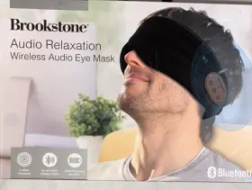 Brookstone 680079002947 Audio Relaxation Wireless Eye Mask New Sealed
