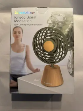 Brookstone 680079027964 Kinetic Spiral Meditation With Calming Rhythmic Motions New In Box