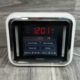 902888 Brookstone Tranquil Sleep Pro Sound Therapy Coaching Energy Light