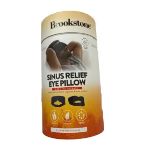 Wl1365-bka Brookstone Hot And Cold Therapy Sinus Eye Pillow For Headache Relief - Cedarwood
