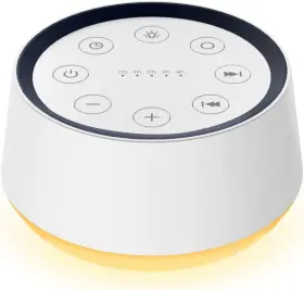 T123 Brownnoise 313033325331 Brown Noise Sound Machine With 30 Soothing Sounds 12 Colors Night Light