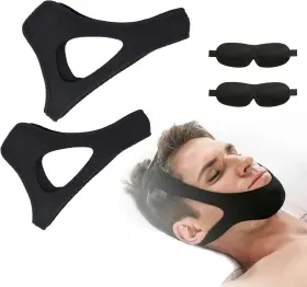 Bruiseweed 445043257265 Airflow Jaw Strap For Sleep Apnea 2pcs Veralabs Air Flow