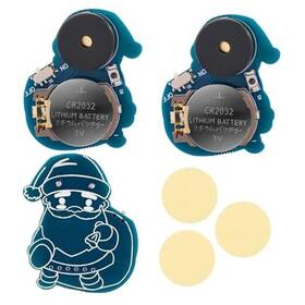 Btfo 1027192 3pcs Cricket Noise Makers Santa Claus Style Annoying Sound Machine