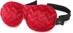 5129 Bucky Ultralight Travel And Sleep Chevron Eye Mask Red One Size