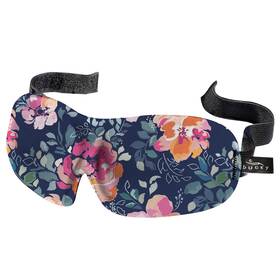 Bucky 551391 Uniquely Designed 40 Blinks Sleep Eye Mask - Midnight Floral Multicolor