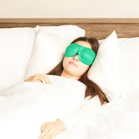 551493 Bucky Uniquely Designed 40 Blinks Sleep Eye Mask Polyester Health Care - Green