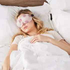 S890rub Bucky Uniquely Designed 40 Blinks Sleep Eye Mask Polyester Health Care - Ruby Pop