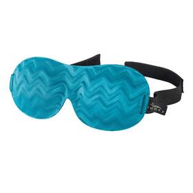 Bucky S910-tjbj Ultralight Sleep Mask - Blue Jade Chevron Polyester Health And Beauty Care