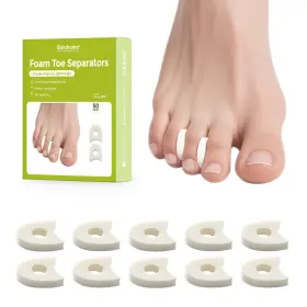 U1-u189 Bukihome 50 Pack Foam Toe Separators - Correct Overlapping Toes And Pcs