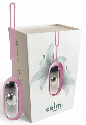 Calmcarry 199284814356 Glowco Sleep Aid Device Handheld Microcurrent Relaxation Pink