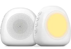 W17-dual Calmper Portable White Noise Sound Machine Night Light 17 Soothing Sounds Rechargeable