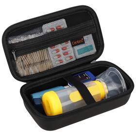 Canboc U60bb Travel Carrying Case For Asthma 8.76 X 4.84 2.81 Inches Black