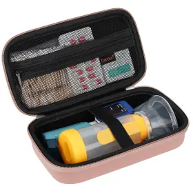 U60gb Canboc Travel Carrying Case For 8.75 X 4.85 2.3 Inches Rose Gold Black