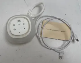 Canopy 792363631266 3-in-1 Sleep Soother Machine- White - Works Great