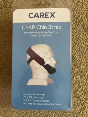 Fgc13200 Carex Philips Style Premium Ruby Red Chin Strap C13200 Extra Wide With Stability