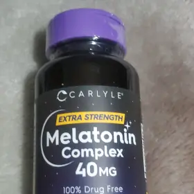 X0037a5wwp Carlyle Melatonin Complex 40mg Fast Dissolve Tablets 150 Count Non-gmo