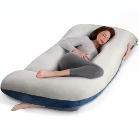 Cau-001 Cauzyart Pregnancy Maternity Pillows For Sleeping 55 Inches U-shape Full Body