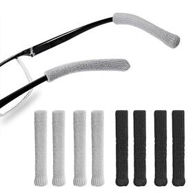 Cerodimo Us6a24 4 Pairs Anti-slip Soft Comfort Ear Cushions For Glasses Knitting Elastic Eye