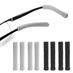 Us6a24 Cerodimo 4 Pairs Anti-slip Soft Comfort Ear Cushions For Glasses Knitting Elastic Eye