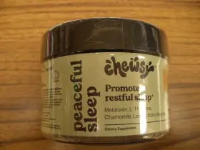 Chewsy 850028809020 Peaceful Sleep Support 30 Minty Chews Exp 6/10/2025