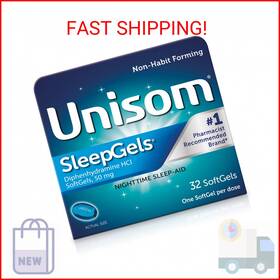 Chi Fibre Furnishings Ch-096 Unisom Sleepgels Nighttime Sleep-aid Diphenhydramine Hci 50 Mg 32 Softgels