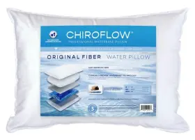 Chiroflow 620246011068 Original Fiber Water Base Pillow For Neck Pain Relief