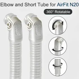 63565 Cknet New Replacement For Airfit N20 Elbow With Short Tube 2-pack Sealed In Foil