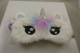 Claires 64019-3 Unicorn White Beauty Eye Mask Sleep Light Out Eyes Soft