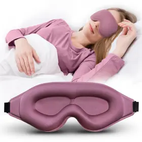 Bq-caso-gb89 Clbxzwc 3d Blackout Sleep Eye Mask Soft Cover For Men And Women