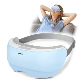 Els-01 Cleaneze Eye Massager With Heat And Bluetooth Music Face Mask For Migraine