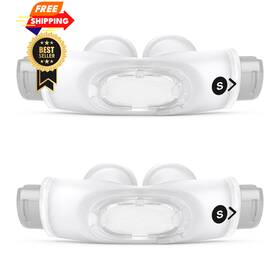 Clnrma 745431506874 2 Packs Replacement P30i Nasal Pillows Cushion For Airfit Small White