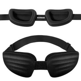 Clozias X1-iqvp-8p8m Clozia Sleep Mask For Men Women Adjustable Moisturizing Dry Eye 100% B