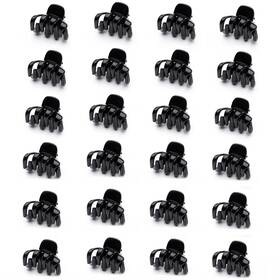 Cobahom B09kgp3ctn 24 Mini Octopus Hair Claw Clips For Thin - Non-slip