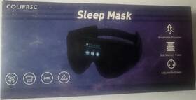 Colifrsc X062wszjp Black 3d Sleep Mask Memory Foam Adjustable Strap New In Box