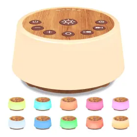 Color Noise 792332446167 Sound Machines With 10 Colors Night Light 25 Soothing Sounds And Sleep White