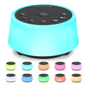 Color Noise 792332446204 Sound Machines With 10 Colors Night Light 25 Soothing Sounds And Sleep White