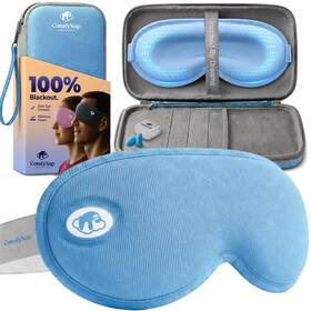 Comfynap 061013445849 Eye Mask For Sleep With Ultimate Travel Case And Ear Plugs - Deepspace Blackou