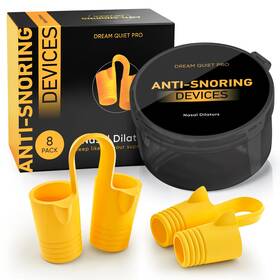 Commanding Life 351467063368 Anti Snoring Devices Nasal Dilators - Nose Clips For Snore Relief And Bett